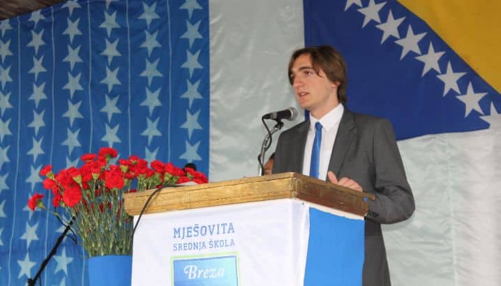 Učenik generacije Tarik Kadrić