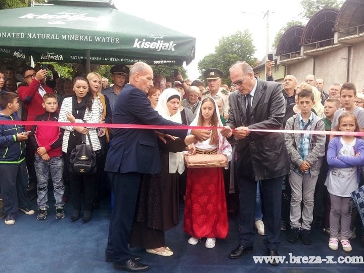 Breza: Otvoren obnovljeni most u ulici 6. april