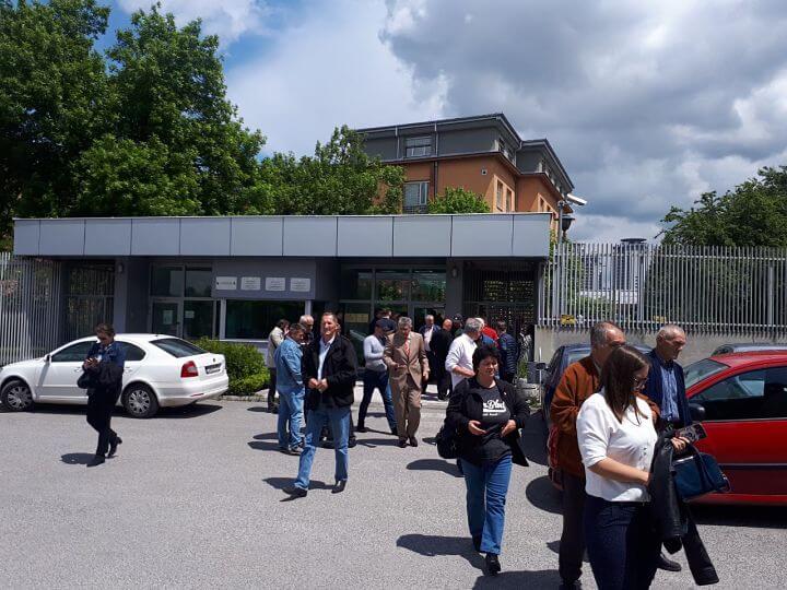 Nakon završetka ročišta - Foto/Patria