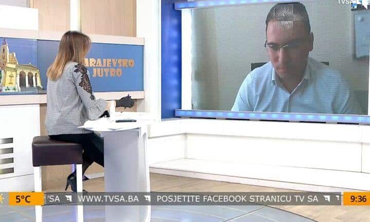 Doc.dr. Nino Hasanica - Rukovodilac Centra za promociju zdravlje u Institutu za zdravlje i sigurnost hrane