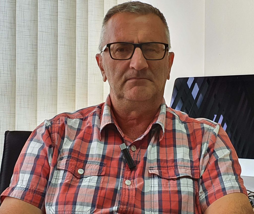 Rukovoditelj Zavoda za zaštitu bilja u Institutu za zdravlje i sigurnost hrane Zenica (INZ) Kasim Velić