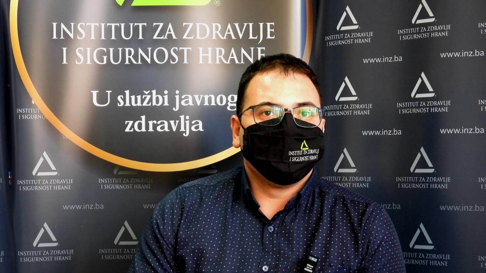 doc. dr. Nino Hasanica, načelnik Službe za školsku higijenu u Institutu za zdravlje i sigurnost hrane Zenica