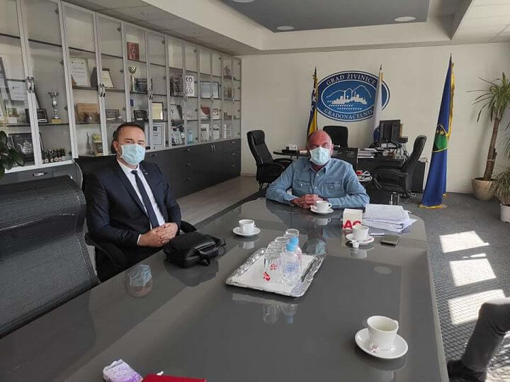 Ministar Čolaković i gradonačelnik Kamenjaković