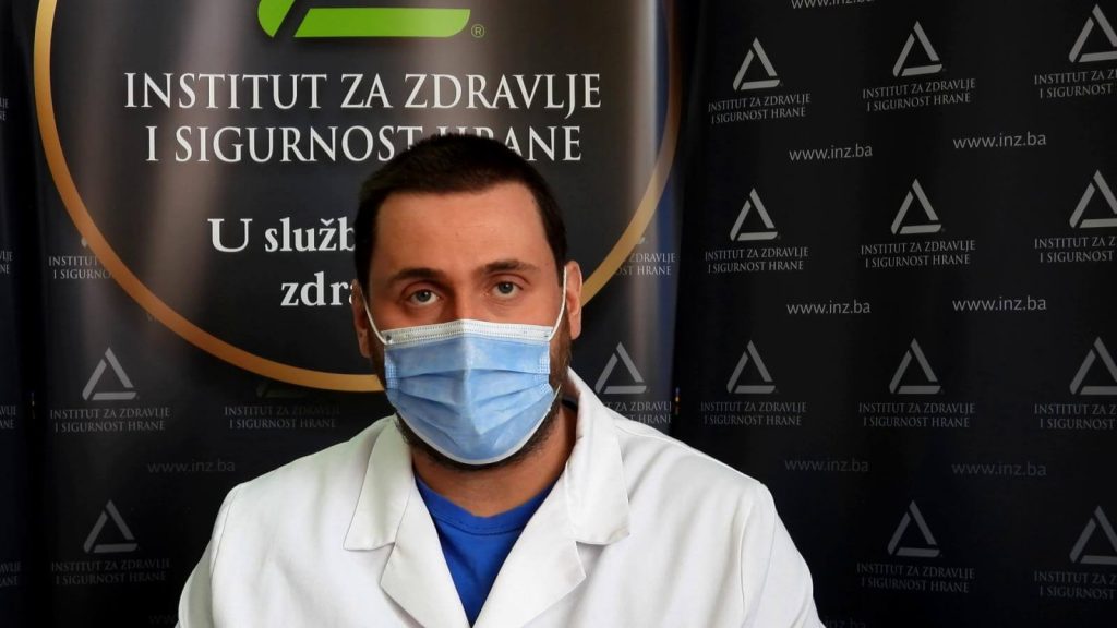 dr. Jasmin Durmišević, zamjenik rukovodioca Operativnog tima za provođenje imunizacije u ZDK