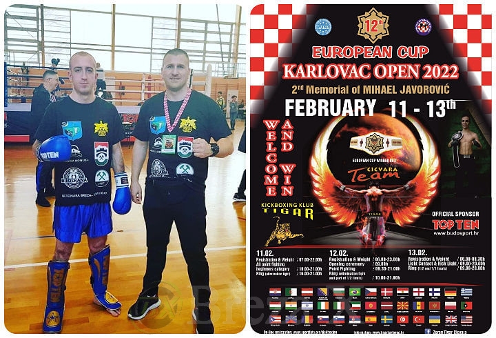 Fehim Omerhodžić i trener Esmir Eskić