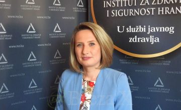 Magistrica farmacije Lejla Baručija, stručna saradnica za fitofarmaciju u INZ