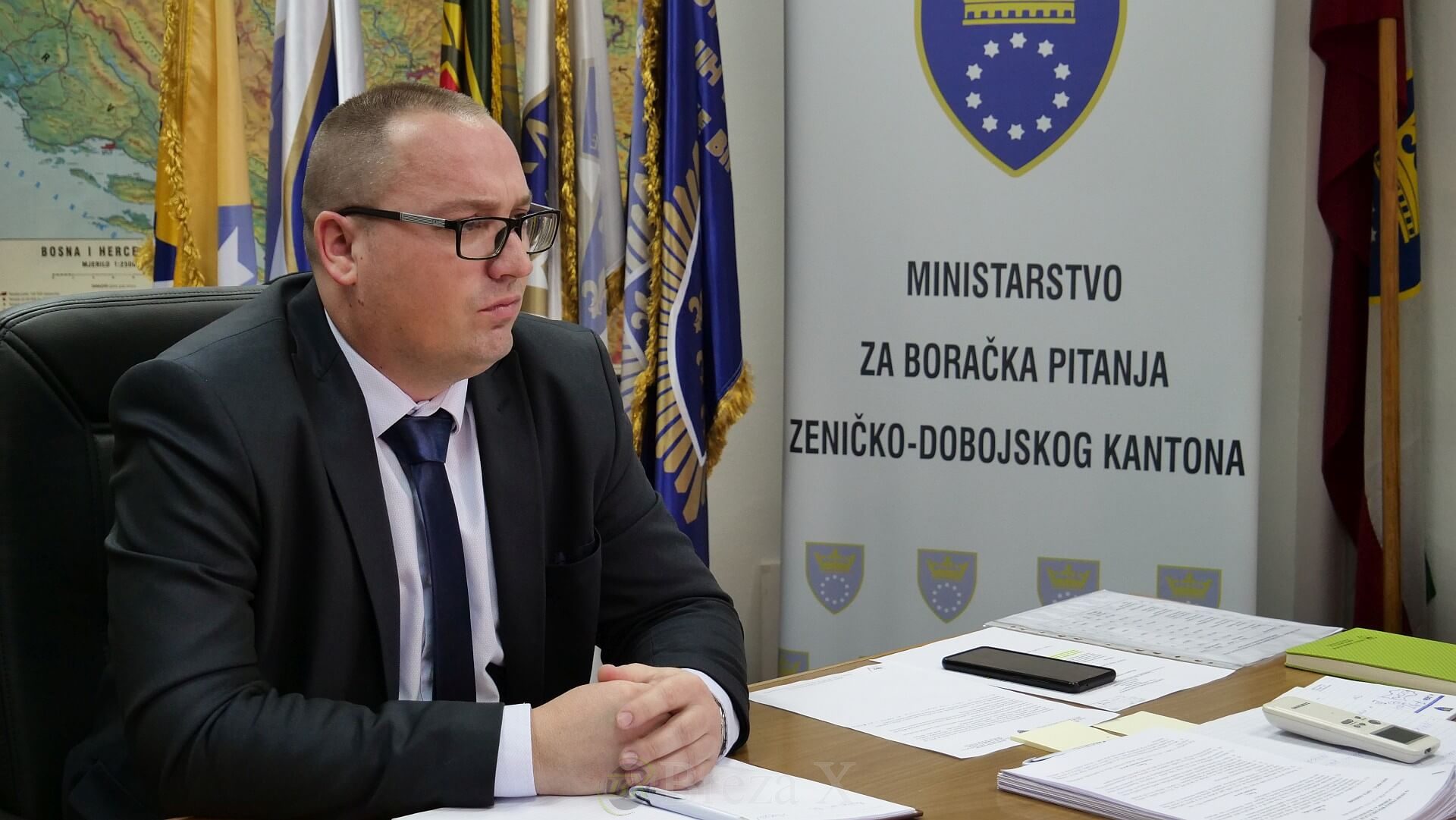 Adnan Sirovica, ministar za boračka pitanja ZDK