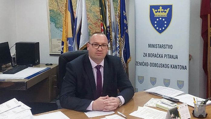Adnan Sirovica, ministar za boračka pitanja ZDK