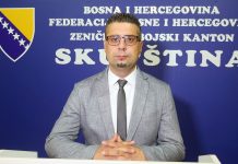 Benjamin Sinanović, ministar unutrašnjih poslova ZDK
