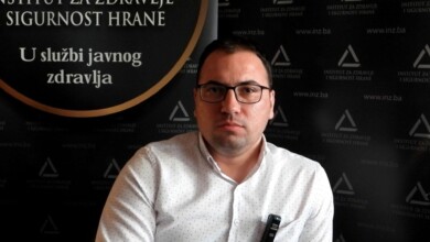 doc.dr. Nino Hasanica, načelnik Službe za školsku higijenu INZ-a