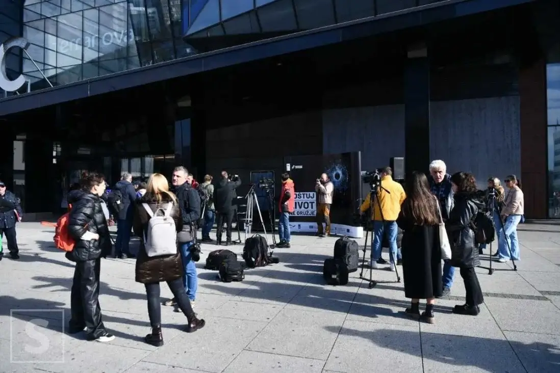 Foto: A. K. / Radiosarajevo.ba / Kampanja "Poštuj život, ne oružje"