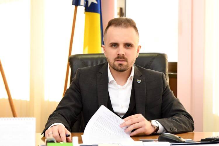 Jasmin Čajić, ministar za poljoprivredu, šumarstvo i vodoprivredu