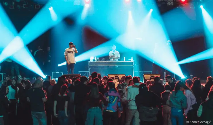 Naš Jasmin na jednom od svojih nastupa