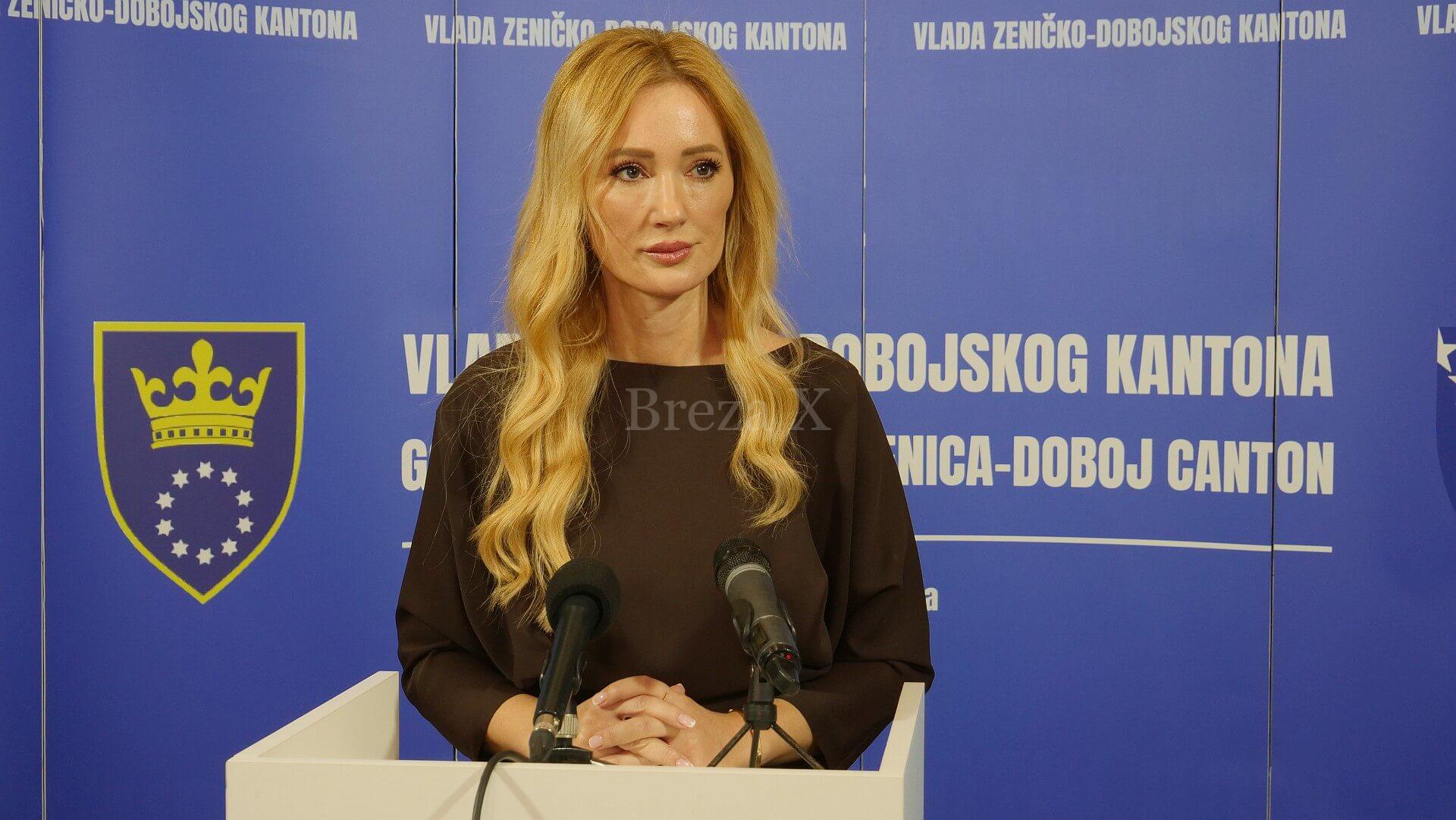 Aida Salčinović, ministrica zdravstva ZDK