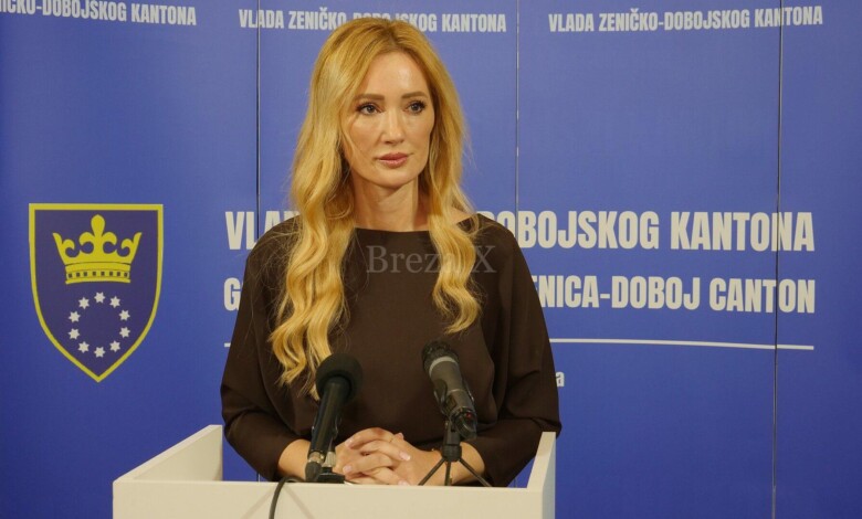 Aida Salčinović, ministrica zdravstva ZDK