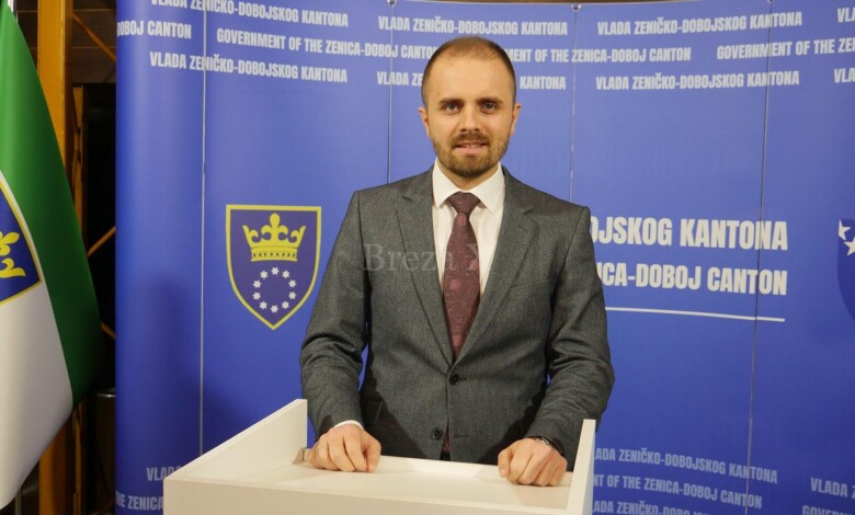 Jasmin Čajić, ministar za poljoprivredu, šumarstvo i vodoprivredu ZDK