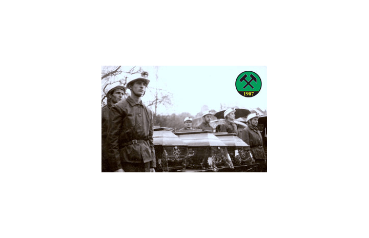 Rudari iz Kaknja na ispračaju poginulih drugova